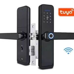 FECHADURA DIGITAL TUYA BLUETOOTH BIOMETRIA SENHA TAG AIRBNB